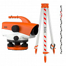 Комплект 3в1: нивелир RGK C-32 + штатив, рейка 3м